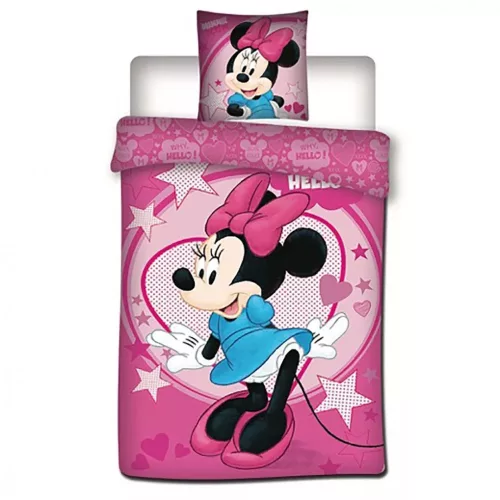 disney prikrývka na posteľ minnie sweetheart 140×200 cm, 63×63 cm mikrovlákno