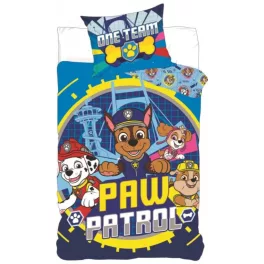   paw patrol detská prikrývka na posteľ 100×135cm, 40×60 cm