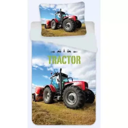 prikrývka na detskú posteľ traktor 100x135cm, 40x60 cm