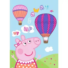 peppa pig fleecová deka 100*140cm
