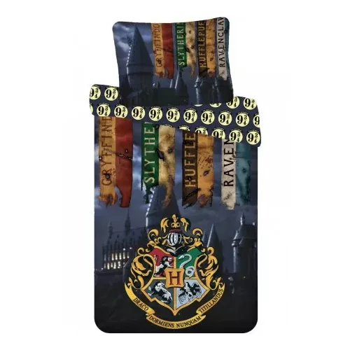 prikrývka na posteľ harry potter 140×200 cm, 70×90 cm