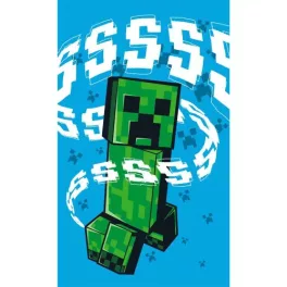 uterák na tvár minecraft hissing creeper, uterák 30x50cm