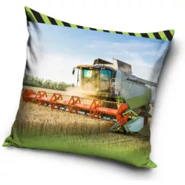 traktorový vankúš - prateľný poťah 40*40 cm