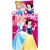 detská prikrývka na posteľ disney princesses 90×140 cm, 40×55 cm