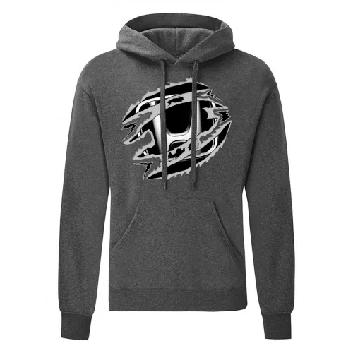 sveter honda tmavo šedý