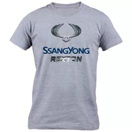 šedé tričko ssangyong rexton