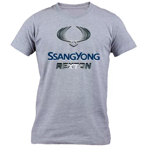 šedé tričko ssangyong rexton