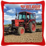 mtz 82 v práci červený bavlnený vanúšek