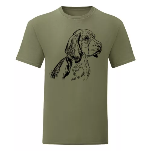 zelená košeľa beagle