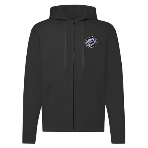 datsun mikina čierna na zips