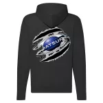 datsun mikina čierna na zips