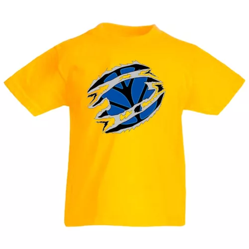 detské tričko new holland žlté