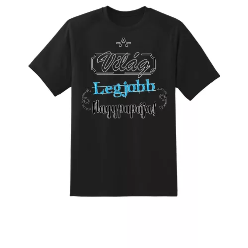 najlepšie svetové tričko dedka čierne