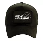 new holland čierna vymeniteľná baseball šiltovka