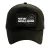 new holland čierna vymeniteľná baseball šiltovka