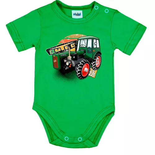 little dutra (ue28) detské telo zelené krátky rukáv