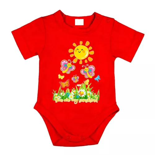 boty botterfly červená body pre bábätká