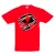 červené detské tričko mitsubishi