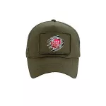 vymeniteľná šiltovka fiat military zelená