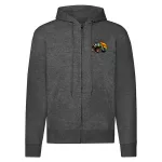 mikina claas axion zipper tmavosivá