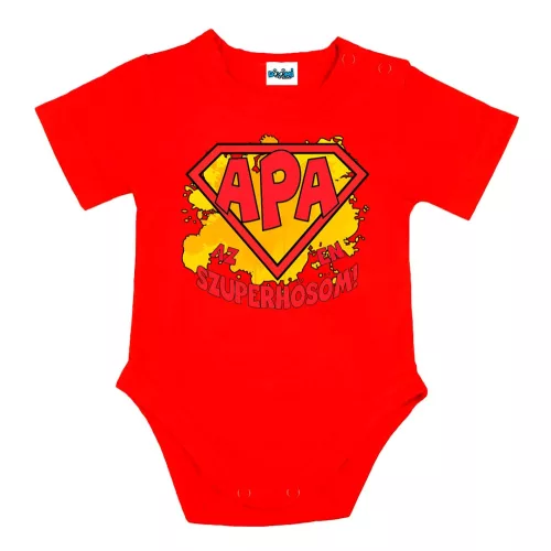 daddy is moje superhrdina červené body