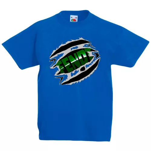 detské tričko fendt modré