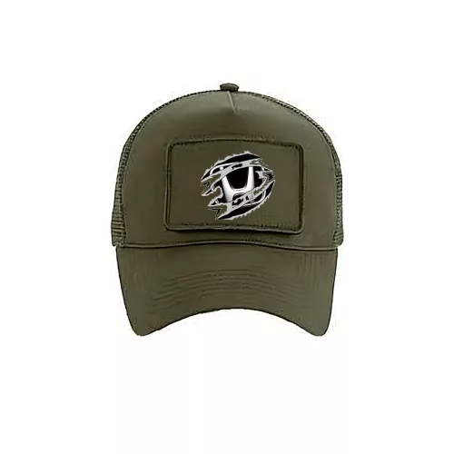 vymeniteľná šiltovka honda military zelená