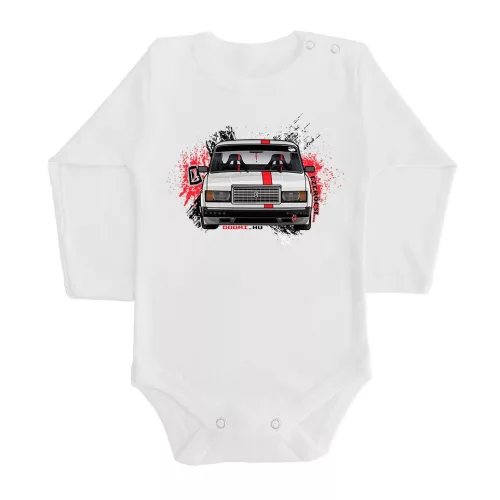 lada 2107 biely dlhý rukáv dojčenské body