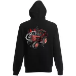 mtz 82 detský sveter na zips - čierny