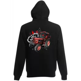 mtz 82 detský sveter na zips - čierny