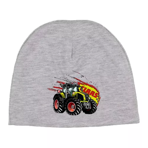 claas axion detská čiapka sivá