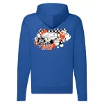 rally vfts lada modrá mikina na zips