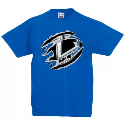 detské tričko lexus modré