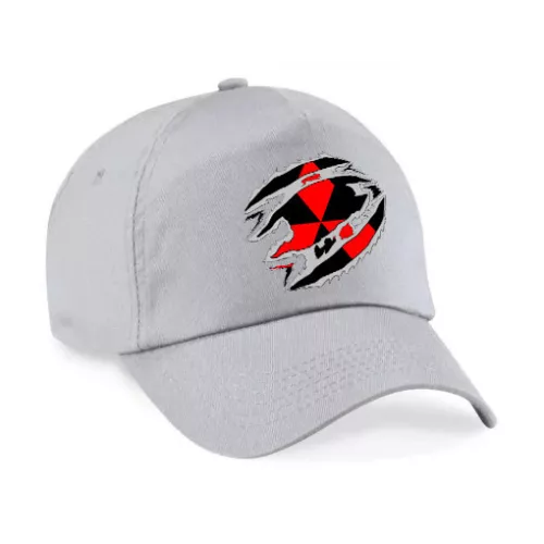 svetlosivá látková čiapka mitsubishi baseball