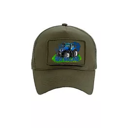   baseballová čiapka new holland military zelená vymeniteľná záplata
