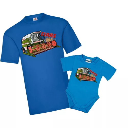 claas modrá agro páry  sada s telom - doprava zadarmo!