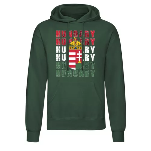 svetre s klokaními vreckami v maďarský erb (zelený)