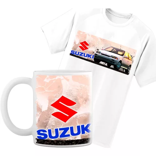 suzuki swift súprava hrnček-trička