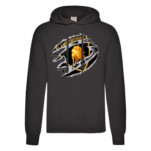 mikina lamborghini čierna