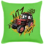 mtz 82 zelený bavlnený vankúš (mtz king)