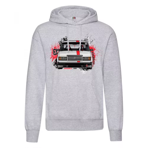 lada 2107 svetre s kapúcou svetlo sivá