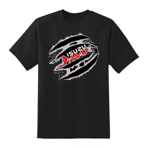 tričko isuzu d-max čierne