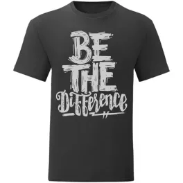 be the difference čierna tričko