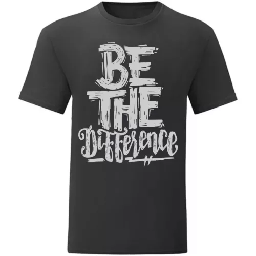 be the difference čierna tričko