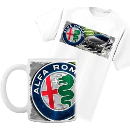 alfa romeo 159 súprava trička hrnček