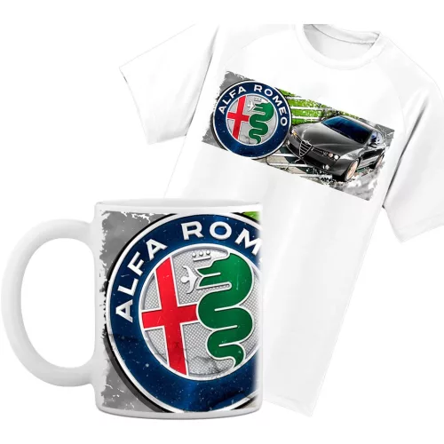 alfa romeo 159 súprava trička hrnček