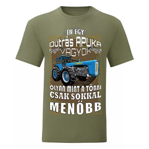 i'm a dutra dad zelené tričko