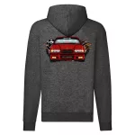 bmw e36 zips sivá mikina