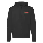 maďarský sveter na zips (čierny)