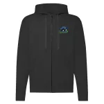 čierna mikina na zips new holland